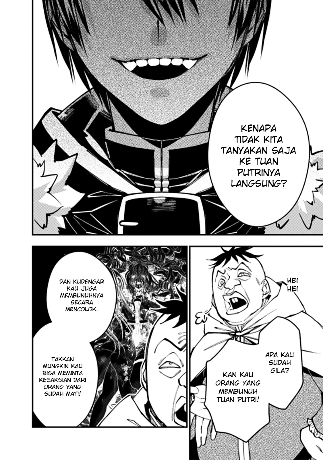 Fukushuu o Koinegau Saikyou Yuusha wa, Yami no Chikara de Senmetsu Musou Suru Chapter 58 Bahasa Indonesia