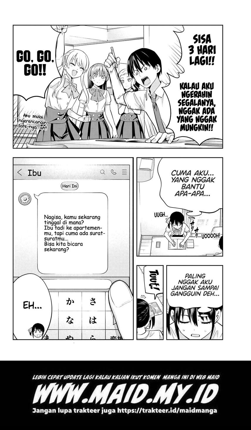 Kanojo mo Kanojo Chapter 105 Bahasa Indonesia