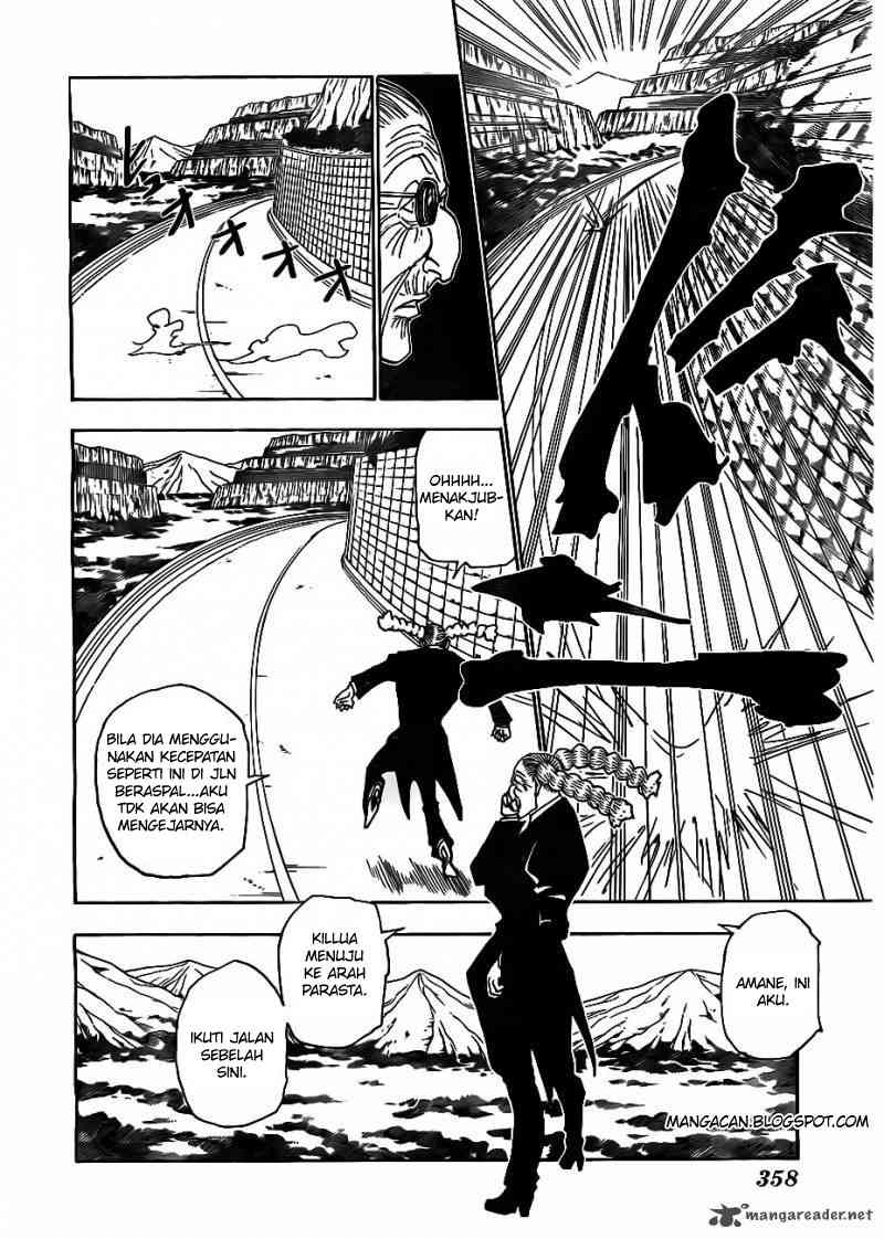 Hunter x Hunter Chapter 328 Bahasa Indonesia