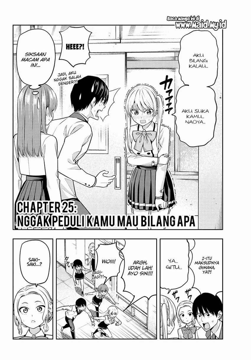 Kanojo mo Kanojo Chapter 25 Bahasa Indonesia