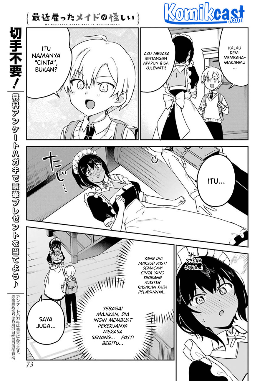 My Recently Hired Maid Is Suspicious Chapter 21 Bahasa Indonesia