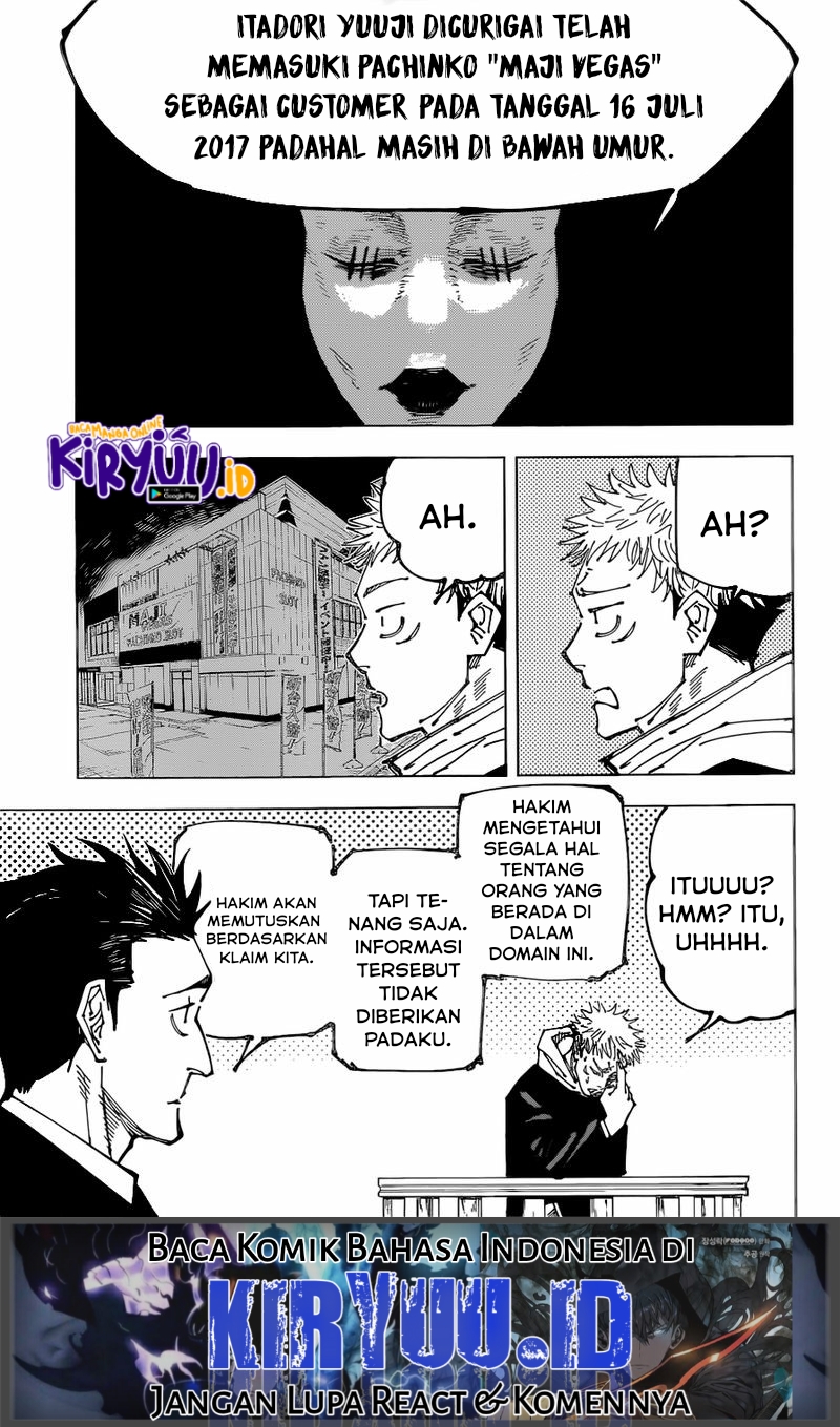 Jujutsu Kaisen Chapter 164 Bahasa Indonesia