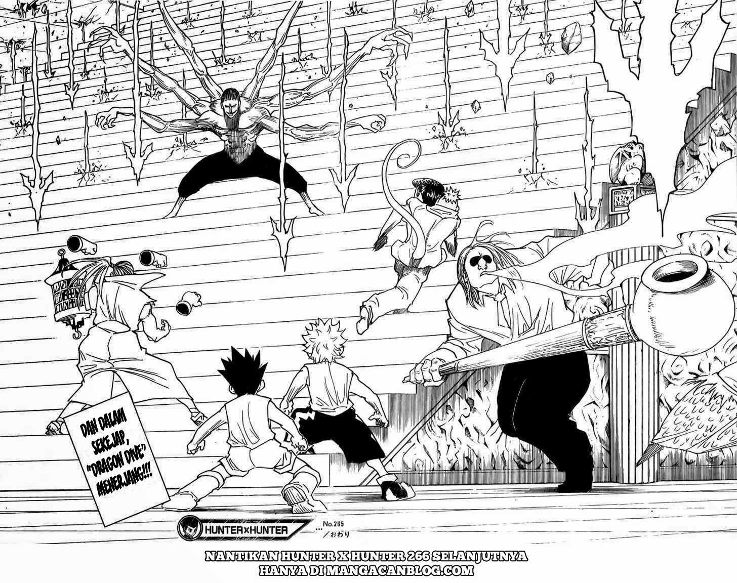 Hunter x Hunter Chapter 265 Bahasa Indonesia