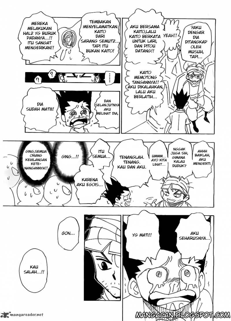 Hunter x Hunter Chapter 335 Bahasa Indonesia