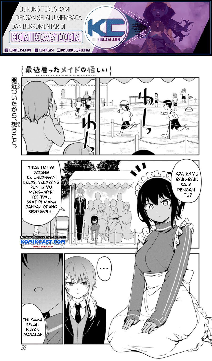 My Recently Hired Maid Is Suspicious Chapter 11 Bahasa Indonesia