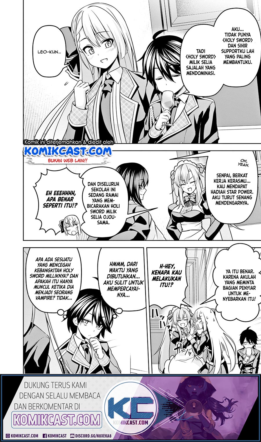 Demon’s Sword Master of Excalibur School Chapter 6 Bahasa Indonesia