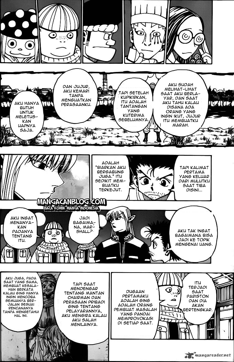 Hunter x Hunter Chapter 347 Bahasa Indonesia