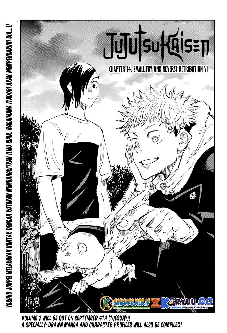 Jujutsu Kaisen Chapter 24 Bahasa Indonesia