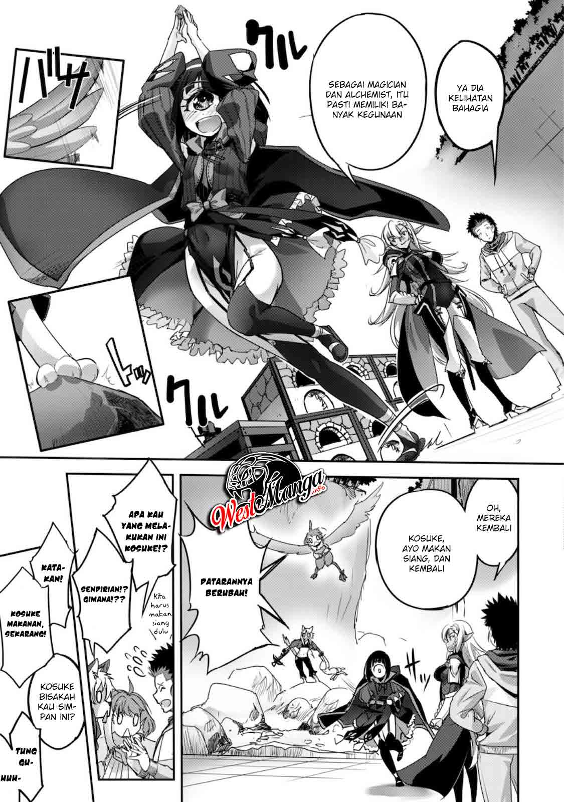 Craft Game no Nouryoku de Isekai Kouryaku!! Chapter 11 Bahasa Indonesia