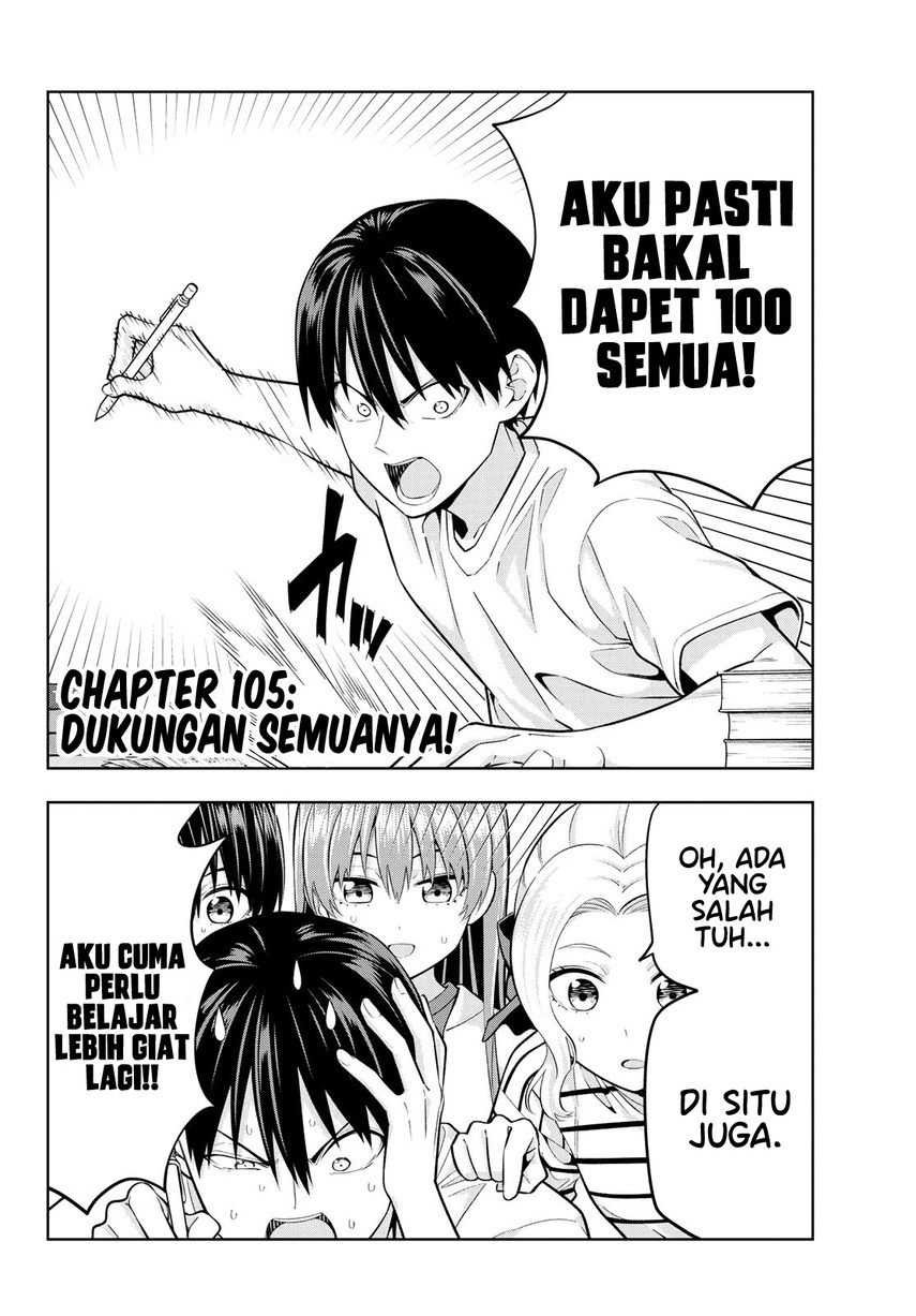 Kanojo mo Kanojo Chapter 105 Bahasa Indonesia