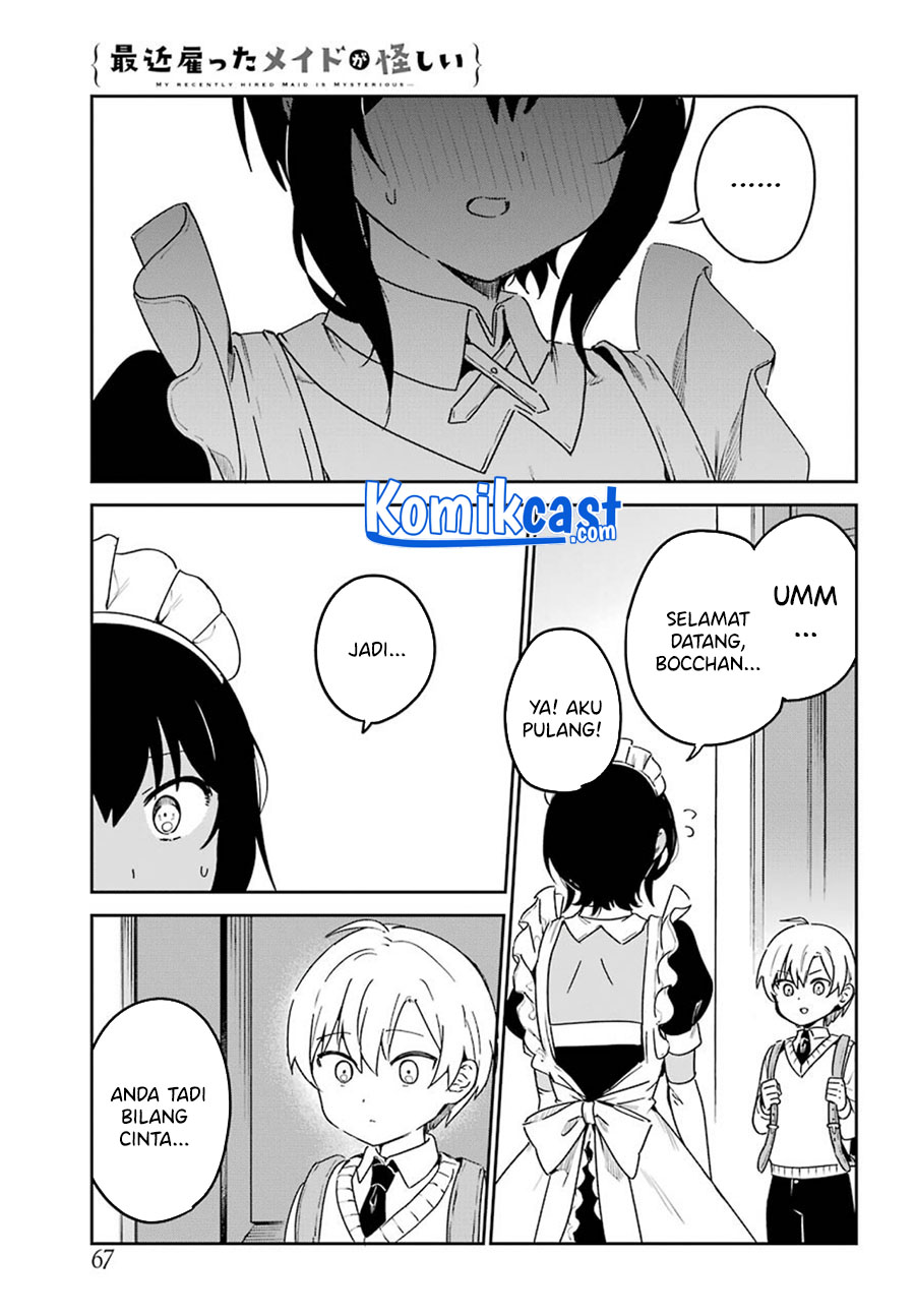 My Recently Hired Maid Is Suspicious Chapter 21 Bahasa Indonesia