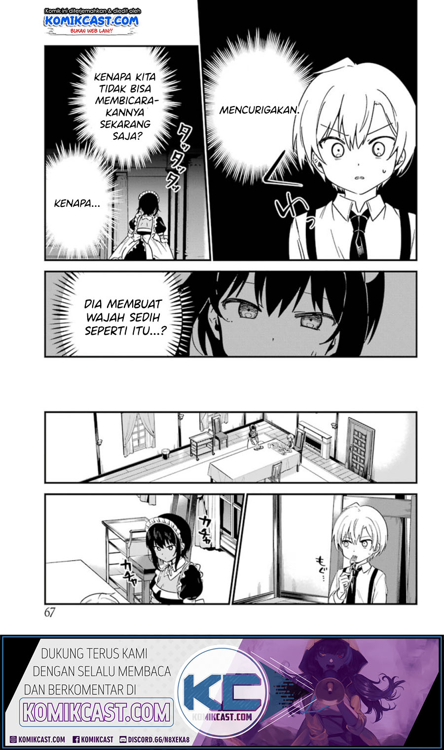 My Recently Hired Maid Is Suspicious Chapter 12 Bahasa Indonesia