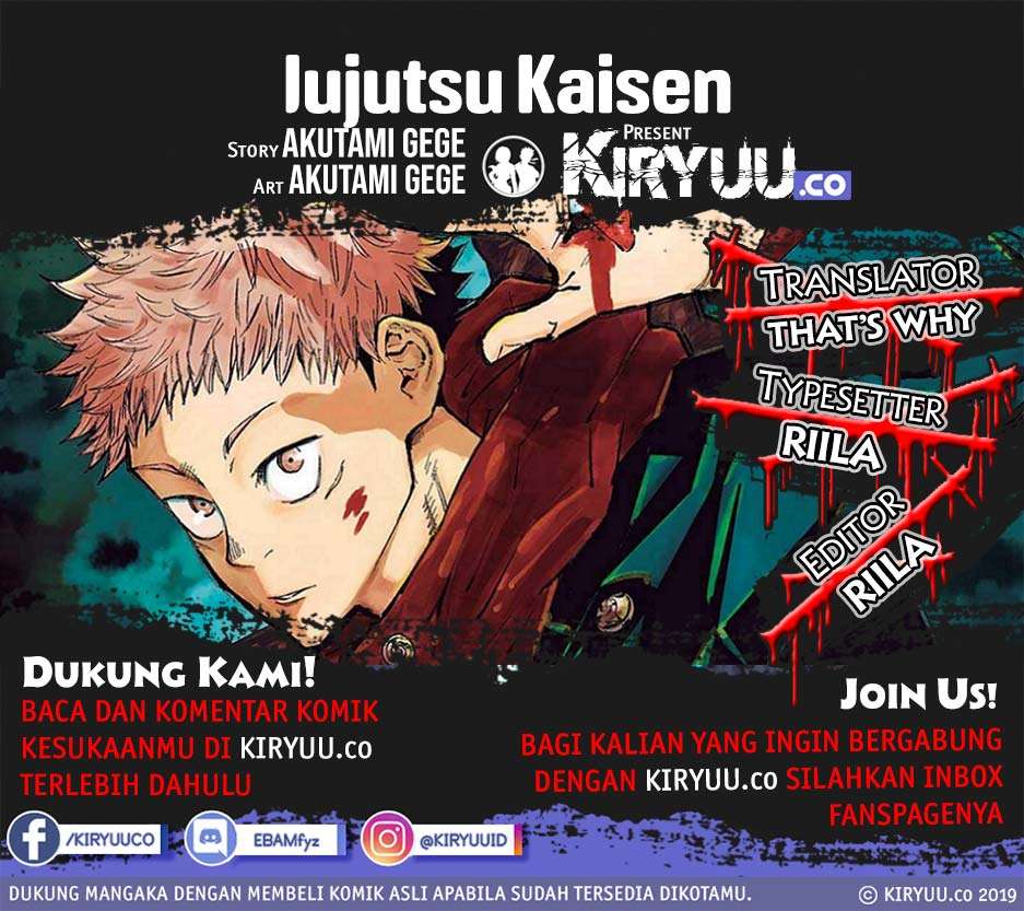 Jujutsu Kaisen Chapter 122 Bahasa Indonesia