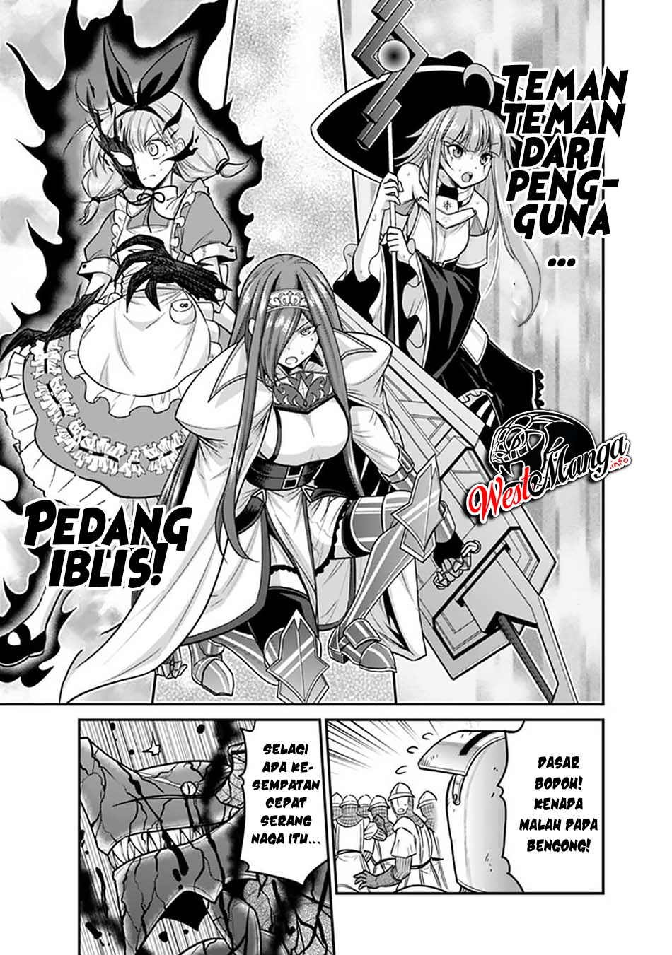 Kujibiki Tokushou Musou Harem-ken Chapter 24.2 Bahasa Indonesia