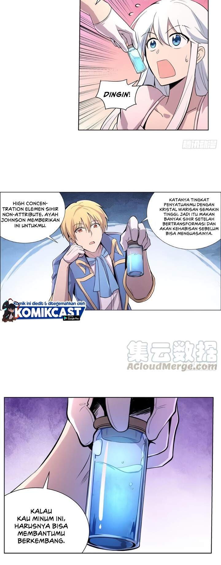 The Demon King Who Lost His Job Chapter 195 Bahasa Indonesia