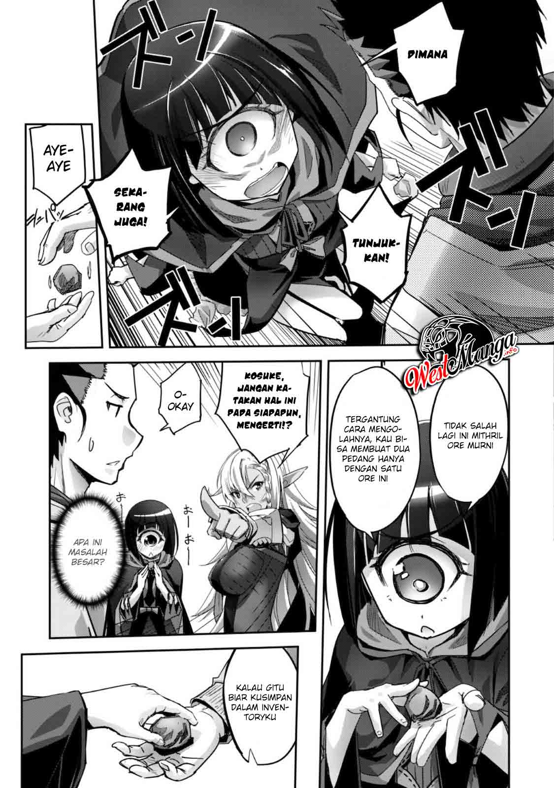 Craft Game no Nouryoku de Isekai Kouryaku!! Chapter 11 Bahasa Indonesia