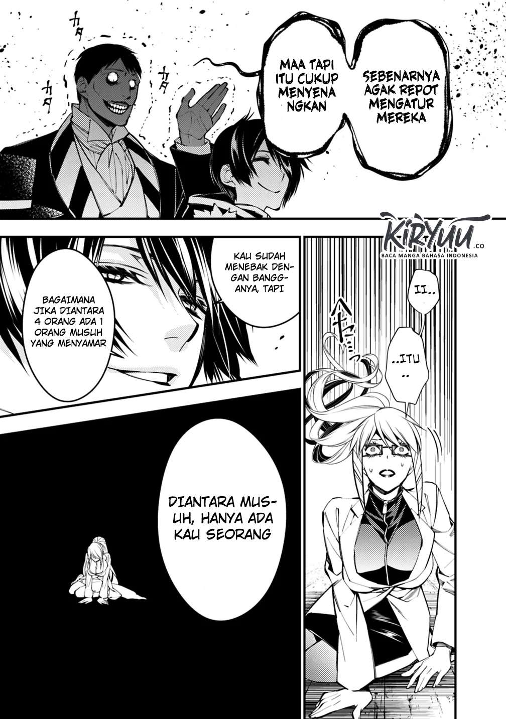 Fukushuu o Koinegau Saikyou Yuusha wa, Yami no Chikara de Senmetsu Musou Suru Chapter 17 Bahasa Indonesia