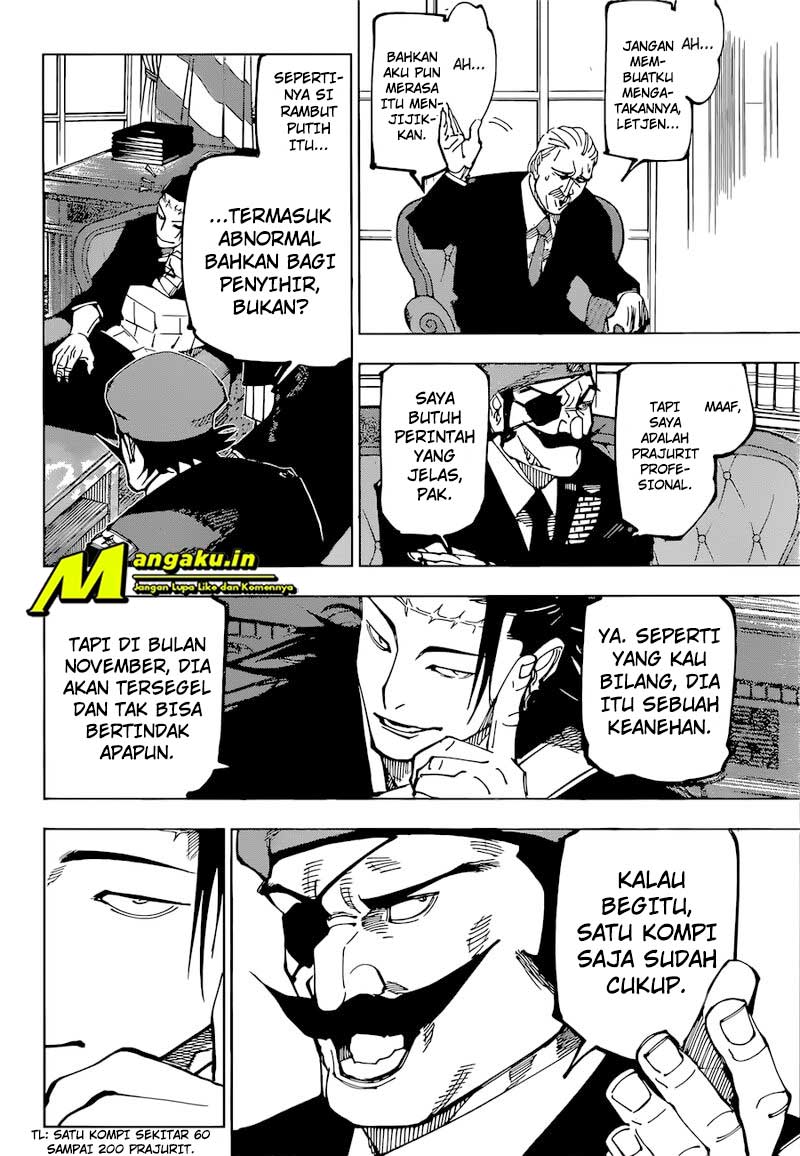 Jujutsu Kaisen Chapter 201 Bahasa Indonesia