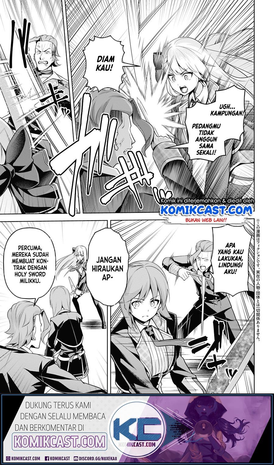 Demon’s Sword Master of Excalibur School Chapter 5 Bahasa Indonesia