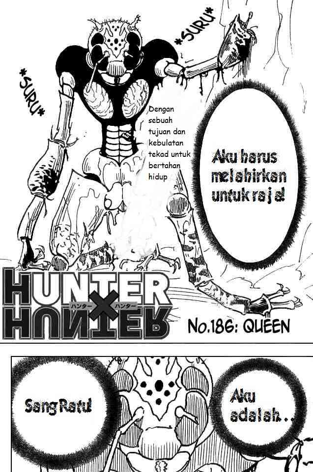 Hunter x Hunter Chapter 186 Bahasa Indonesia