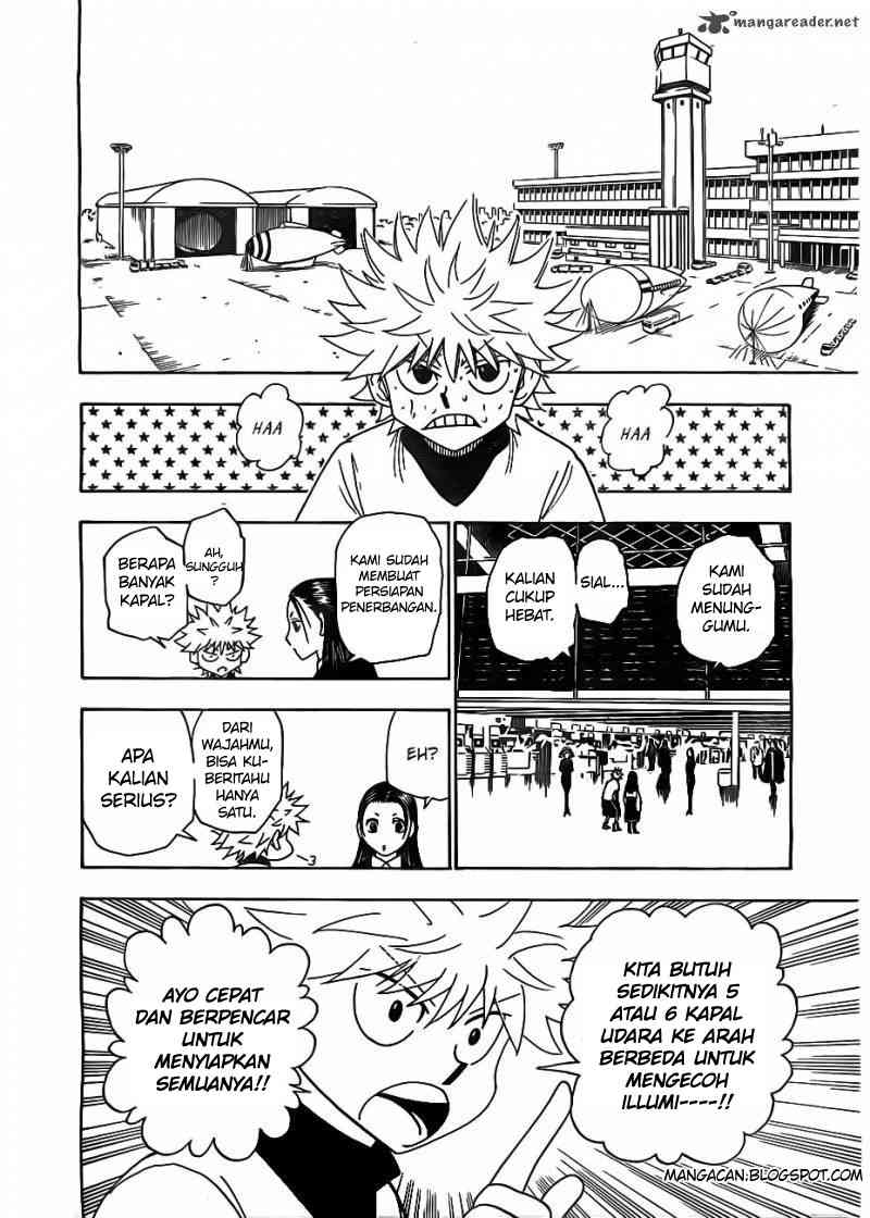 Hunter x Hunter Chapter 328 Bahasa Indonesia