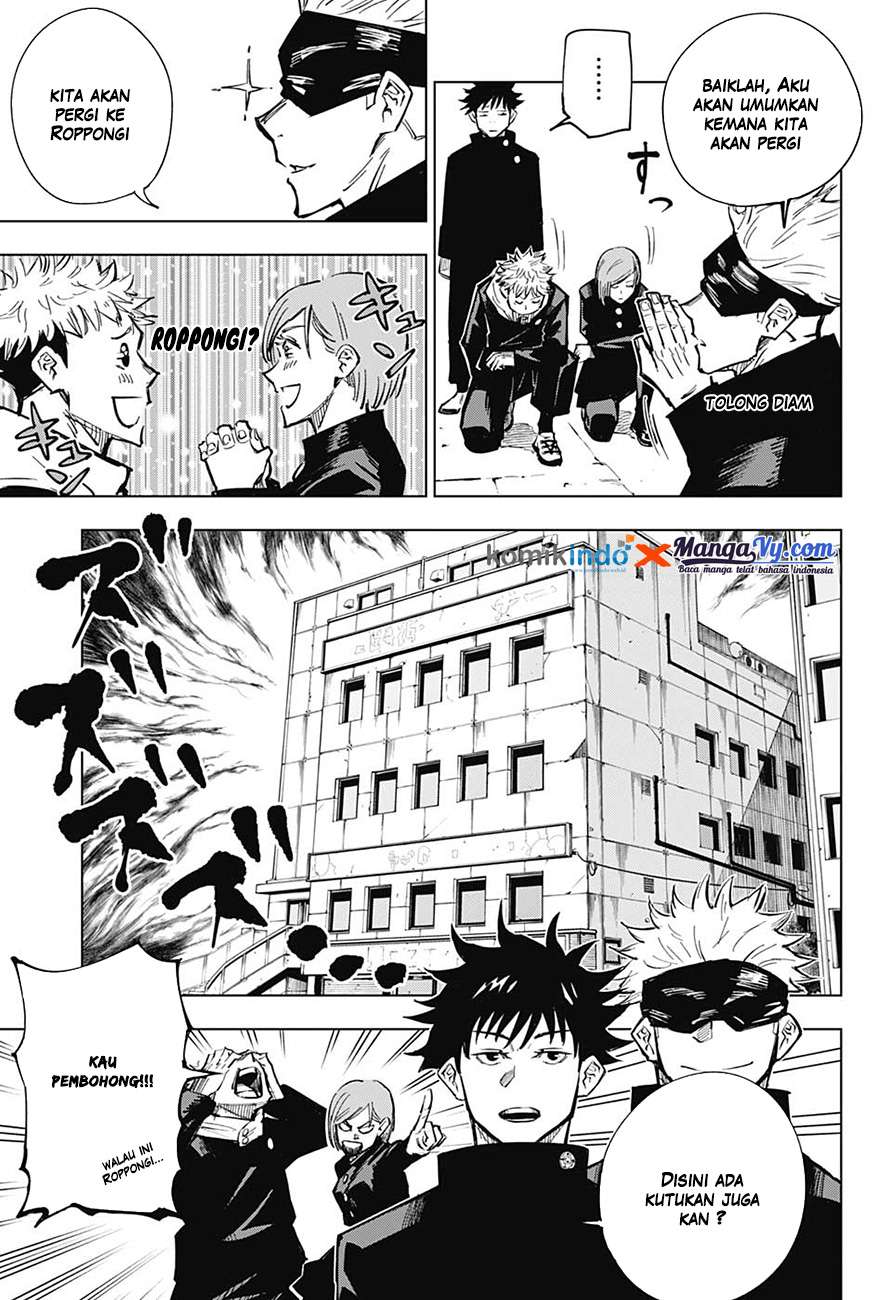 Jujutsu Kaisen Chapter 4 Bahasa Indonesia