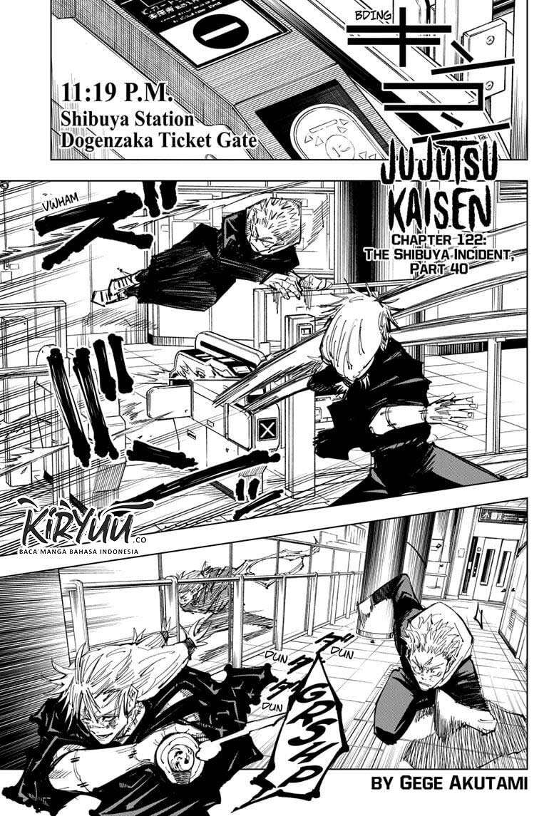 Jujutsu Kaisen Chapter 122 Bahasa Indonesia