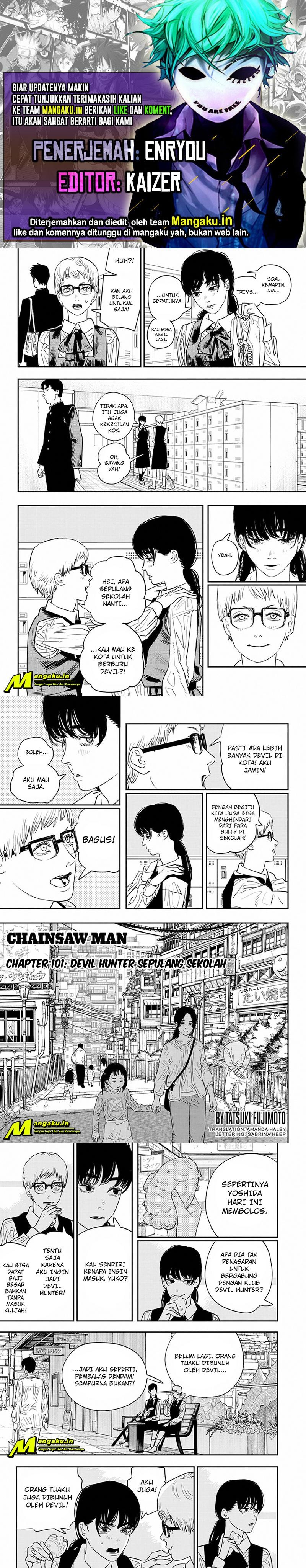 Chainsaw Man Chapter 101 Bahasa Indonesia