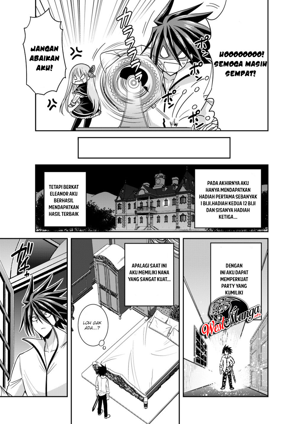 Kujibiki Tokushou Musou Harem-ken Chapter 16.3 Bahasa Indonesia