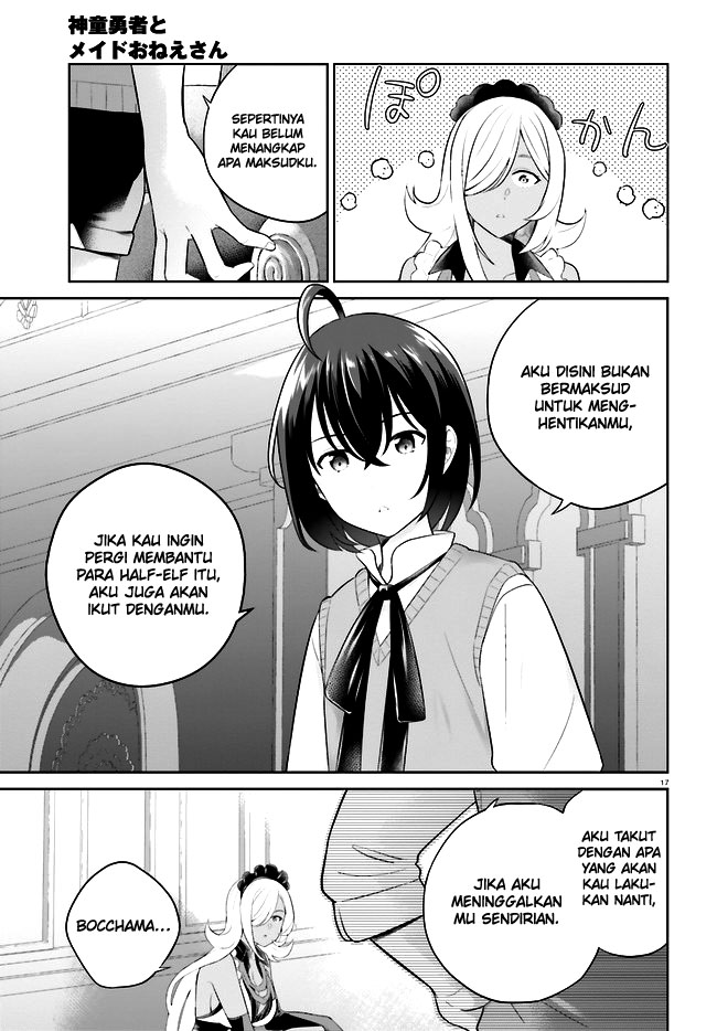 Shindou Yuusha to Maid Onee-san Chapter 30 Bahasa Indonesia