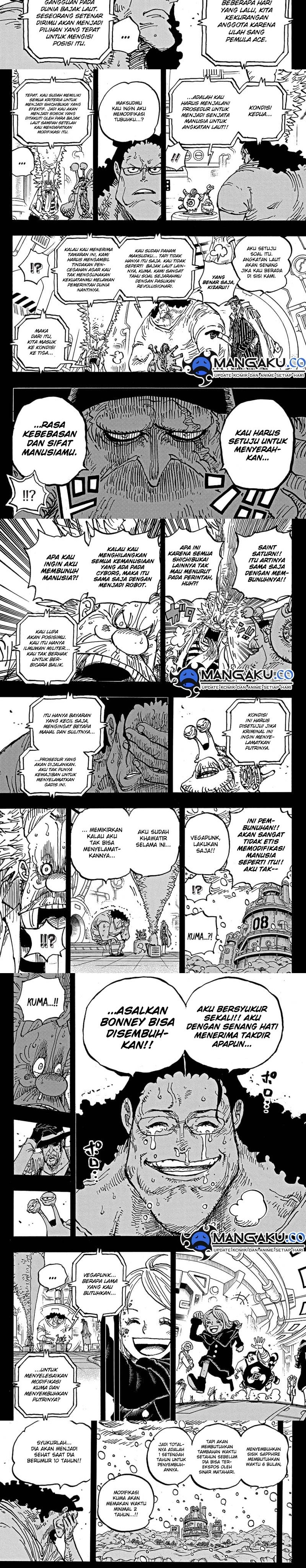 One Piece Chapter 1100