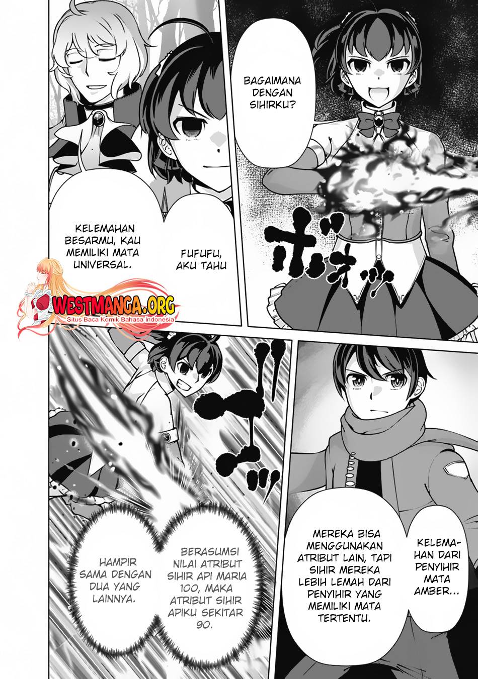 KomiknRettou Me no Tensei Majutsushi Shiitage Rareta Moto Yuusha wa Mirai no Sekai o Yoyuu de Ikinuku Chapter 111 Bahasa Indonesia