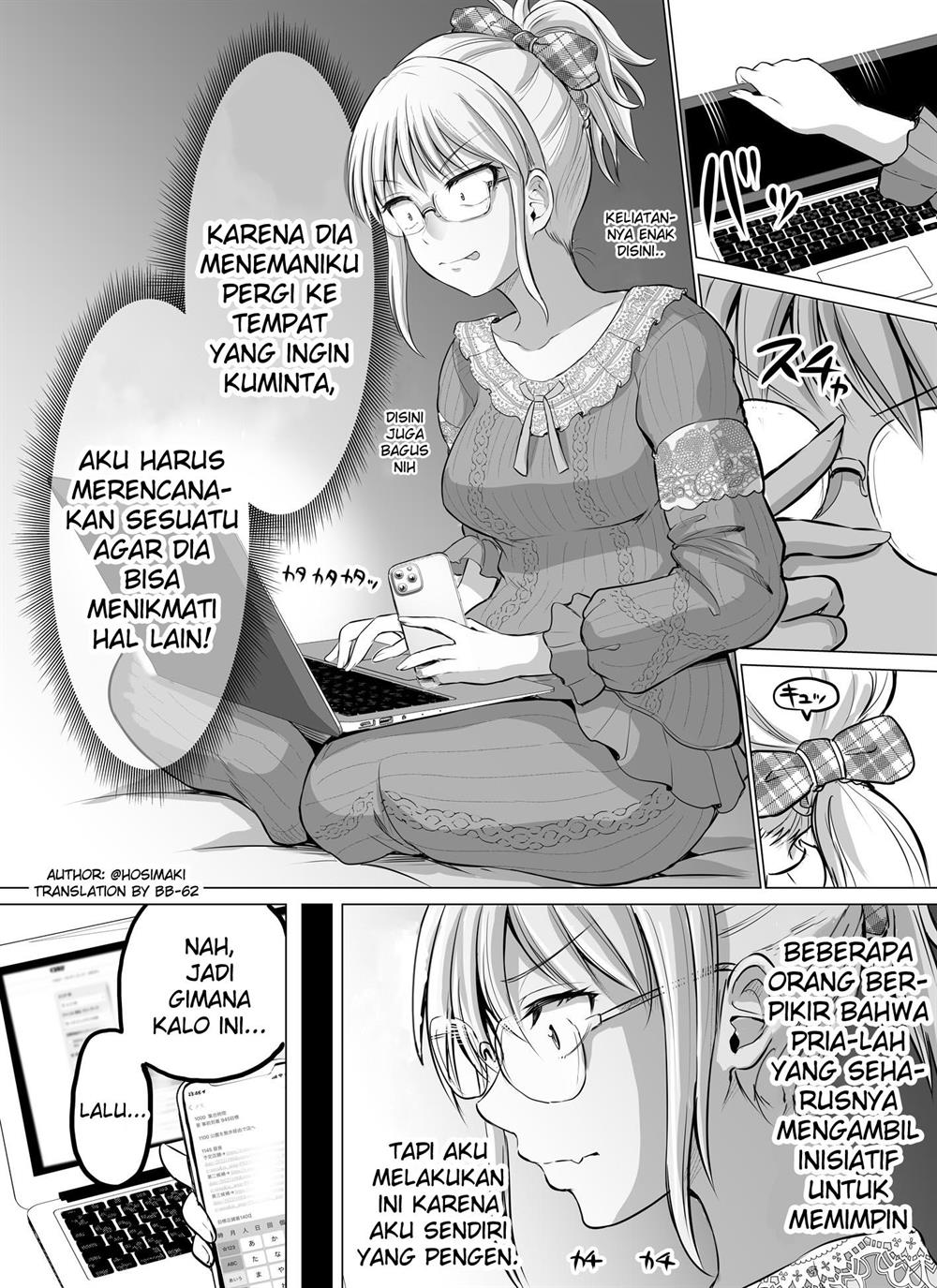 KomiknKore kara Dandan Shiawase ni Natte Iku Kowai Onna Joushi Chapter 14 Bahasa Indonesia