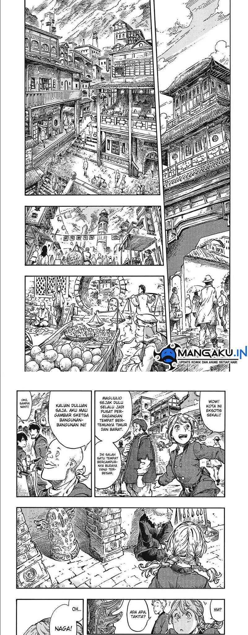 KomiknKuutei Dragons Chapter 39.2 Bahasa Indonesia
