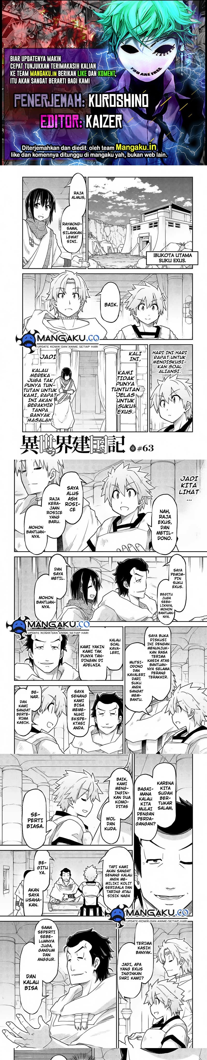 Isekai Kenkokuki Chapter 63