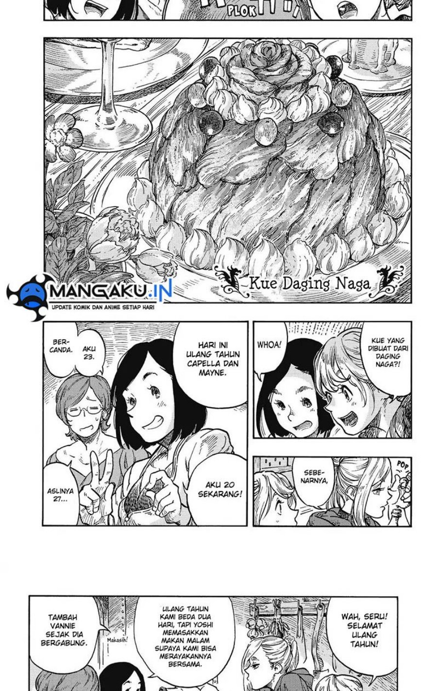 Kuutei Dragons Chapter 37 Bahasa Indonesia
