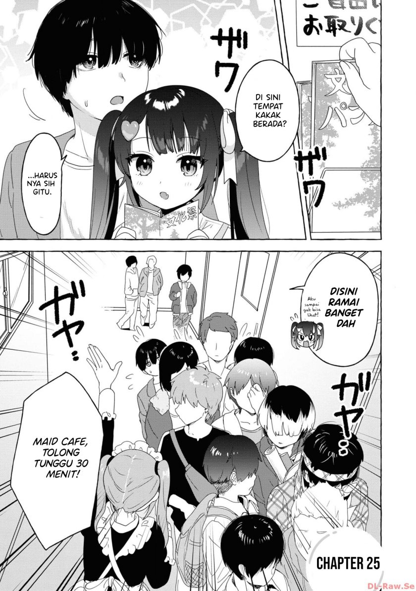 I’m Sandwiched Between Sweet and Spicy Step-Sisters Chapter 25 Bahasa Indonesia