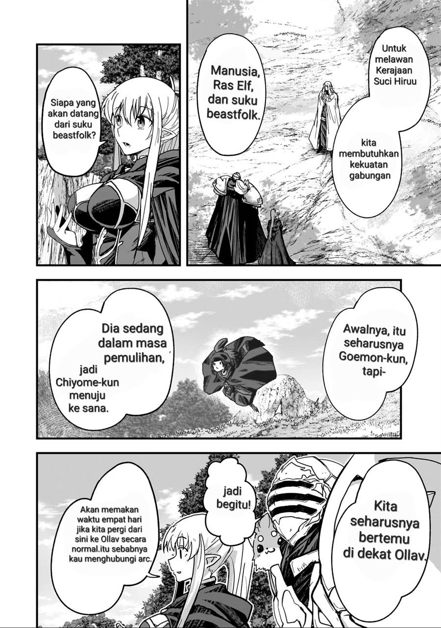 KomiknGaikotsu Kishi-sama Tadaima Isekai e o Dekake-chuu Chapter 60.1 Bahasa Indonesia