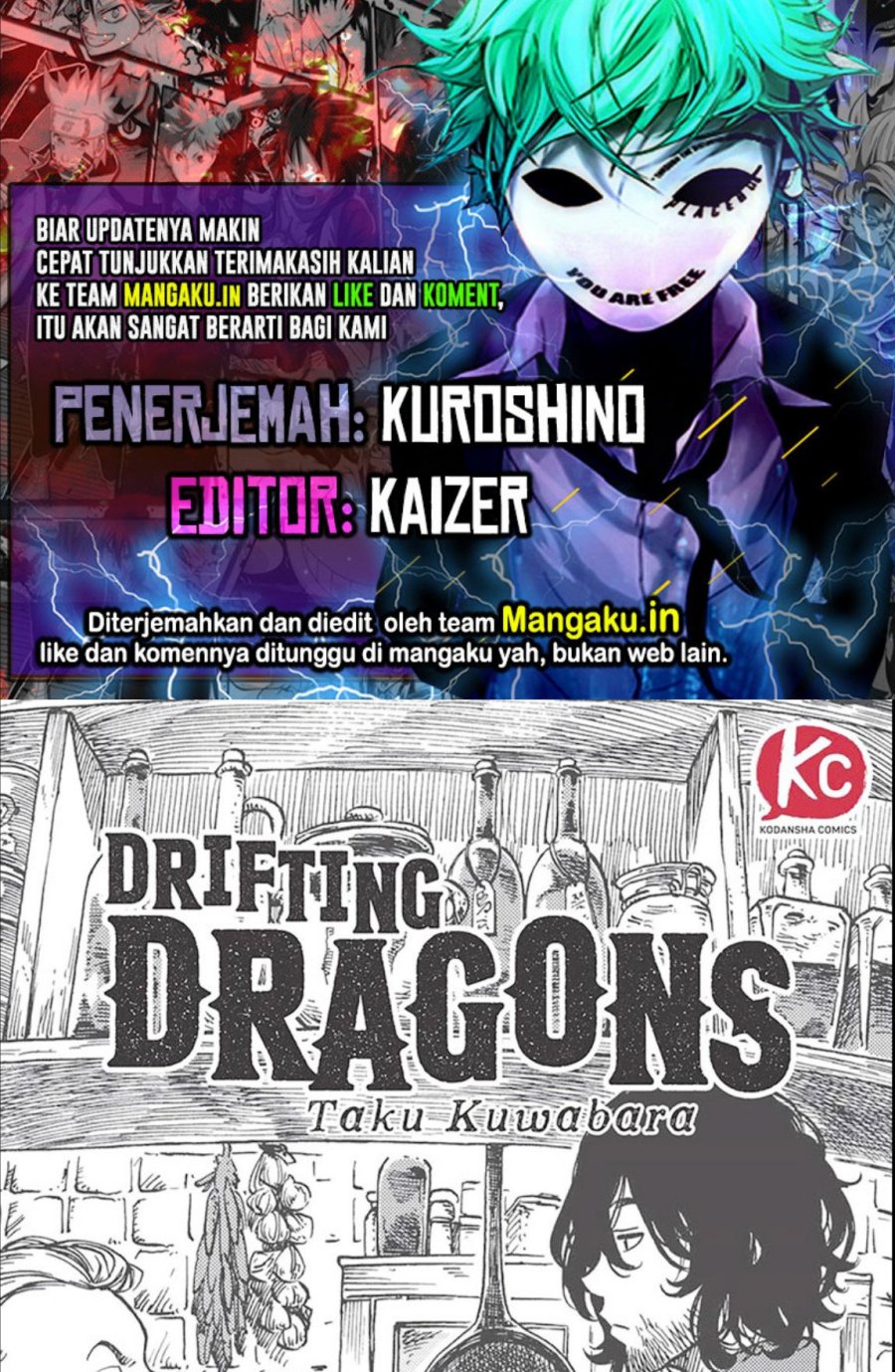 Kuutei Dragons Chapter 27.1 Bahasa Indonesia