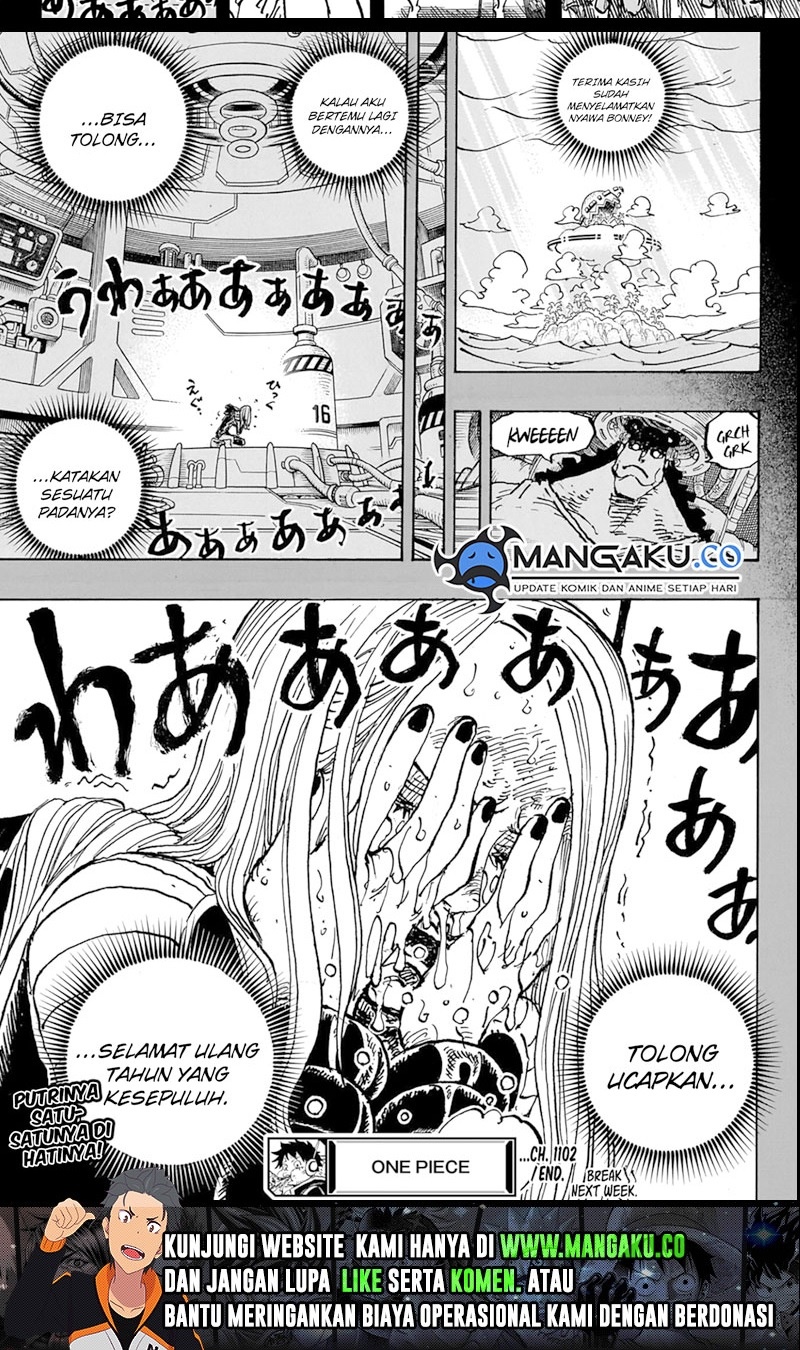 One Piece Chapter 1102