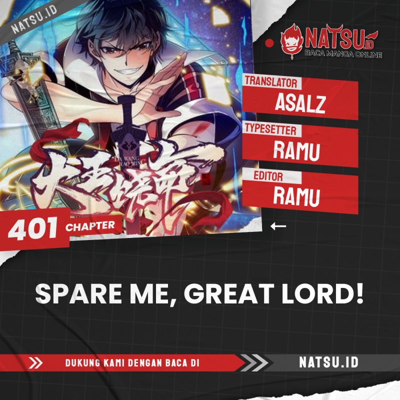 Spare Me, Great Lord! Chapter 401