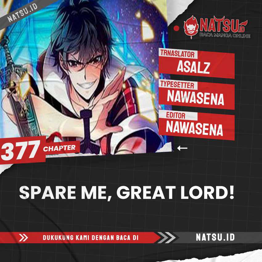 Spare Me, Great Lord! Chapter 377