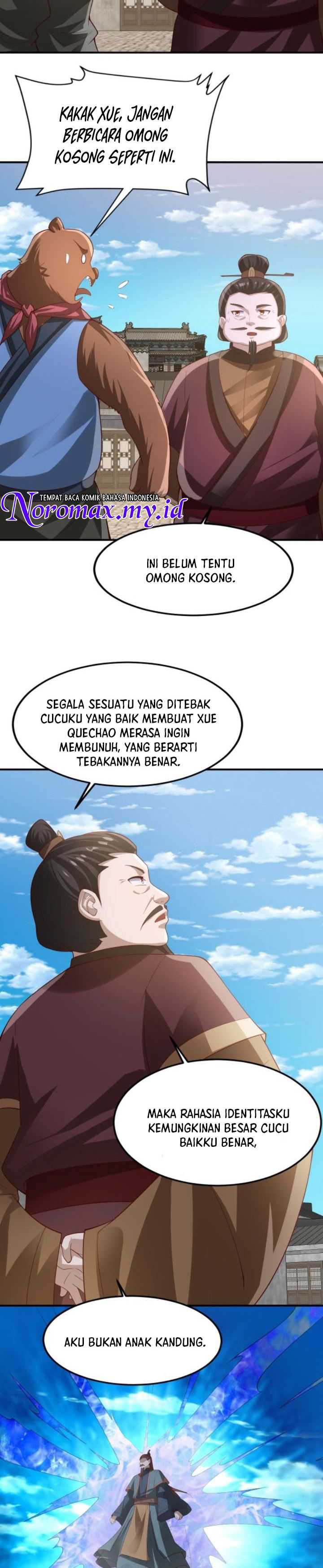 It’s Over! The Queen’s Soft Rice Husband is Actually Invincible Chapter 334 Bahasa Indonesia