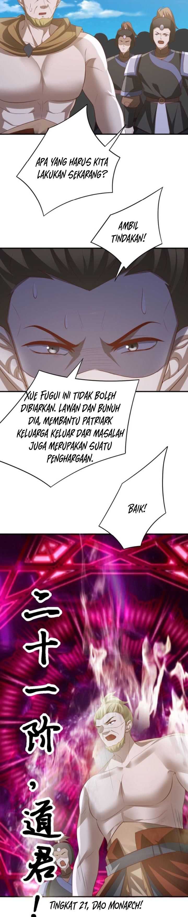 It’s Over! The Queen’s Soft Rice Husband is Actually Invincible Chapter 335 Bahasa Indonesia