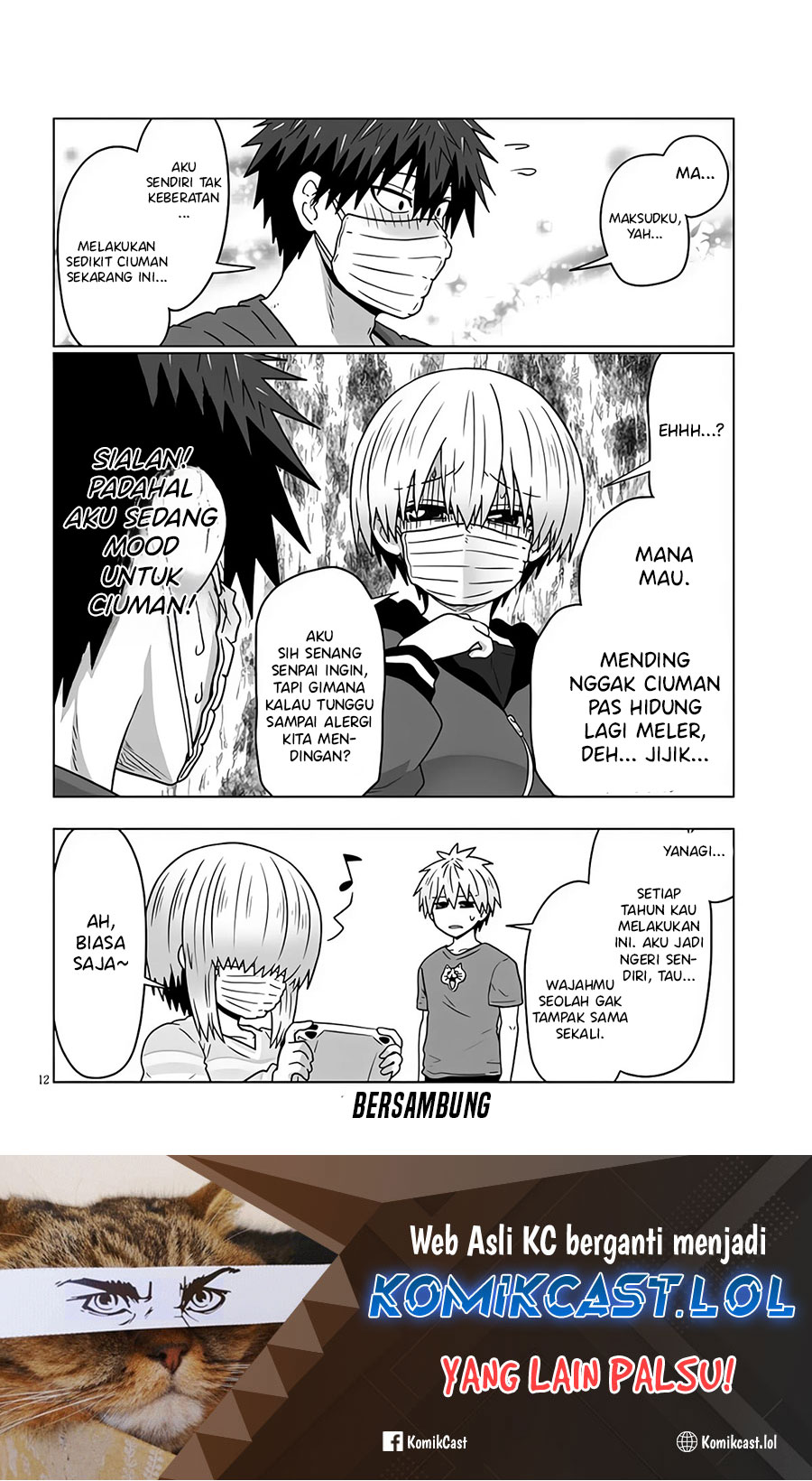 Uzaki-chan wa Asobitai! Chapter 96