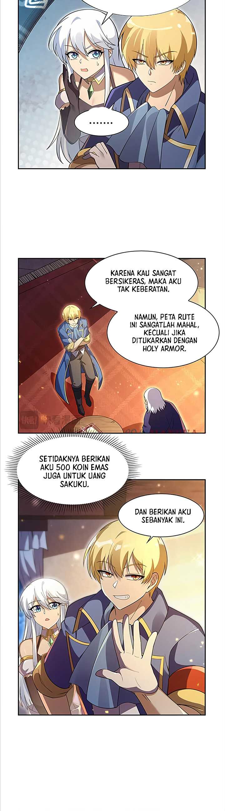 The Demon King Who Lost His Job Chapter 393 Bahasa Indonesia