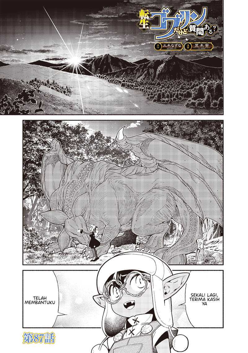 Tensei Goblin da kedo Shitsumon aru? Chapter 87