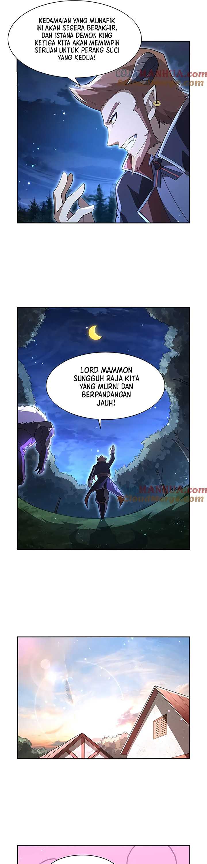 The Demon King Who Lost His Job Chapter 394 Bahasa Indonesia