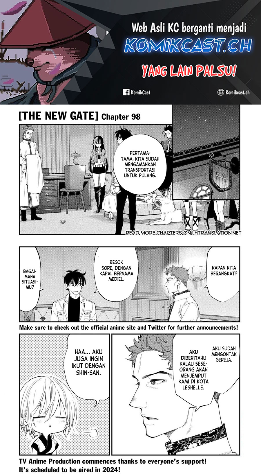 The New Gate Chapter 98 Bahasa Indonesia