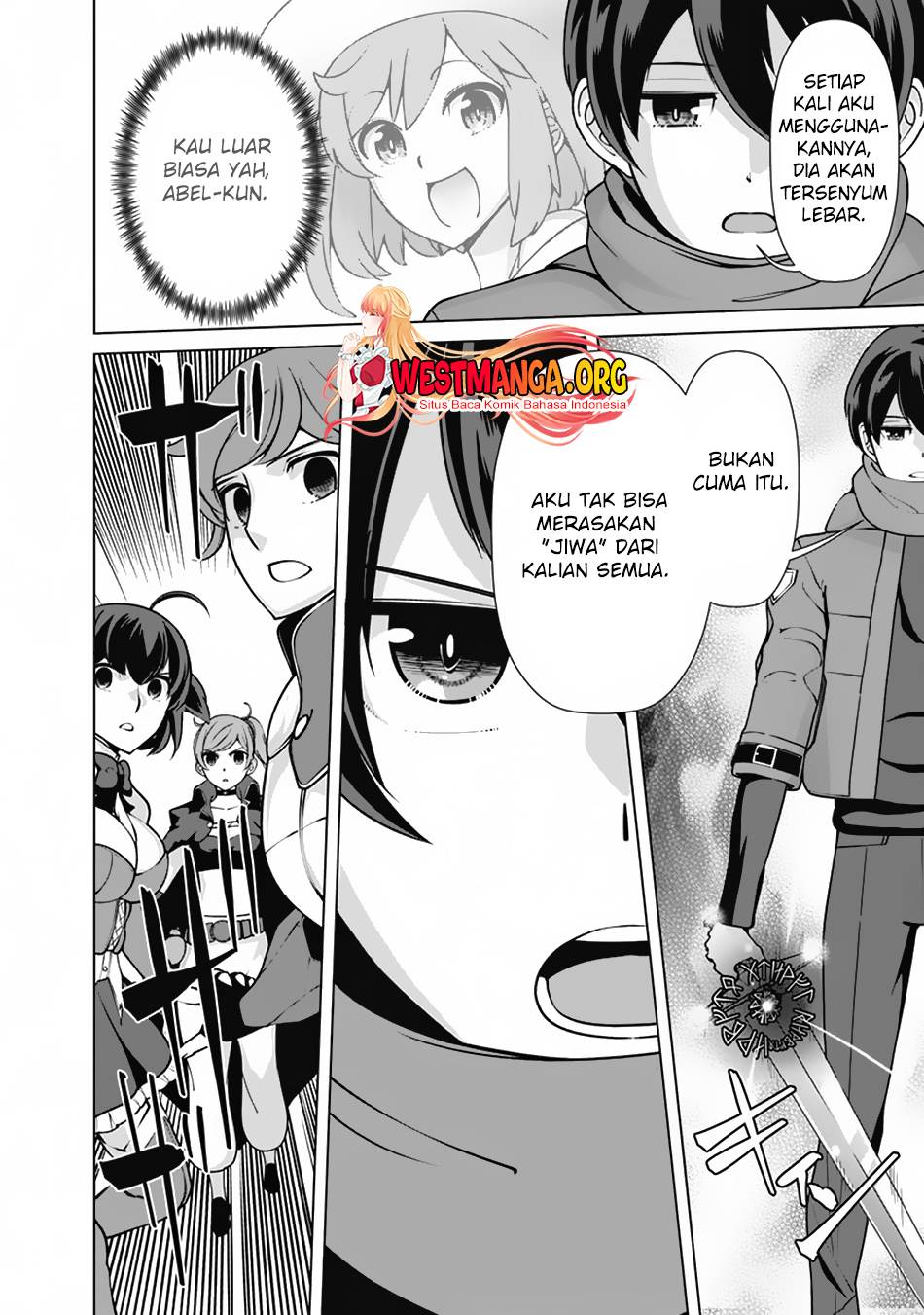 KomiknRettou Me no Tensei Majutsushi Shiitage Rareta Moto Yuusha wa Mirai no Sekai o Yoyuu de Ikinuku Chapter 111 Bahasa Indonesia